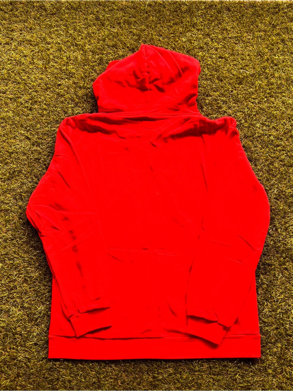 SP5DER Red Rhinestones Zip-Up XL - Picture 4 of 5